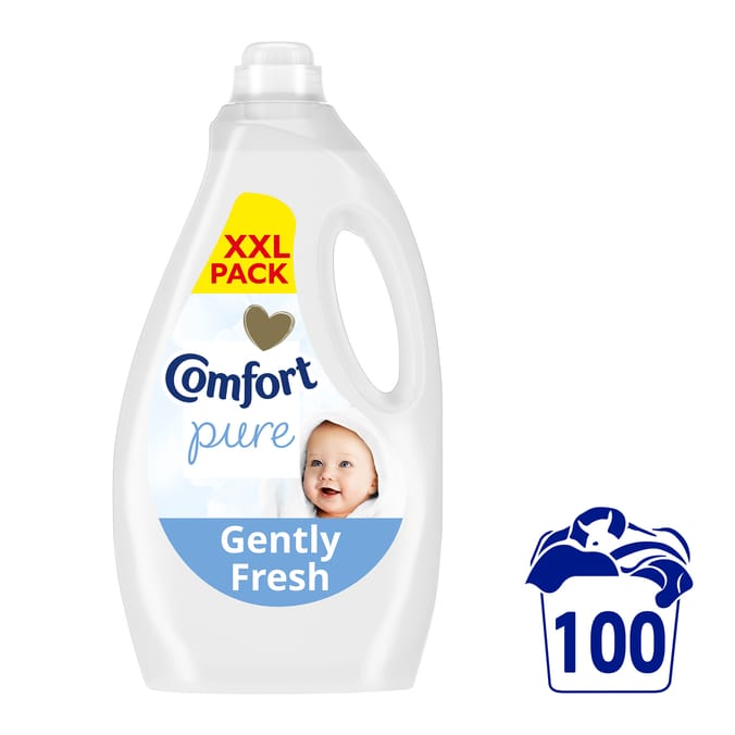 Comfort Pure Fabric Conditioner 3 Litres 100 Washes - Gently Fresh