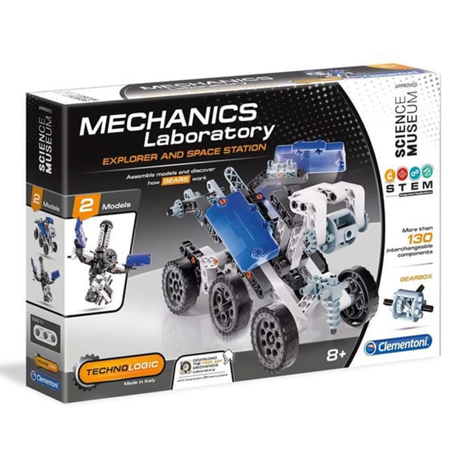 Clementoni Science Museum Explorer & Space Craft Mechanics Kit