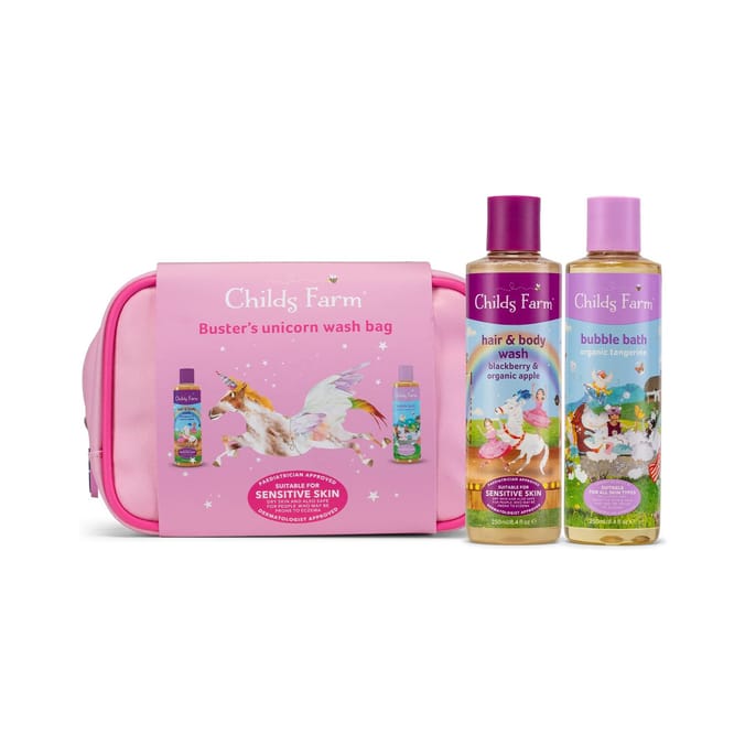 Childs Farm Buster's Unicorn Wash Bag