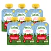 Heinz Apple & Strawberry Baby Food Fruit Puree Pouch 6+ Months 100g x6
