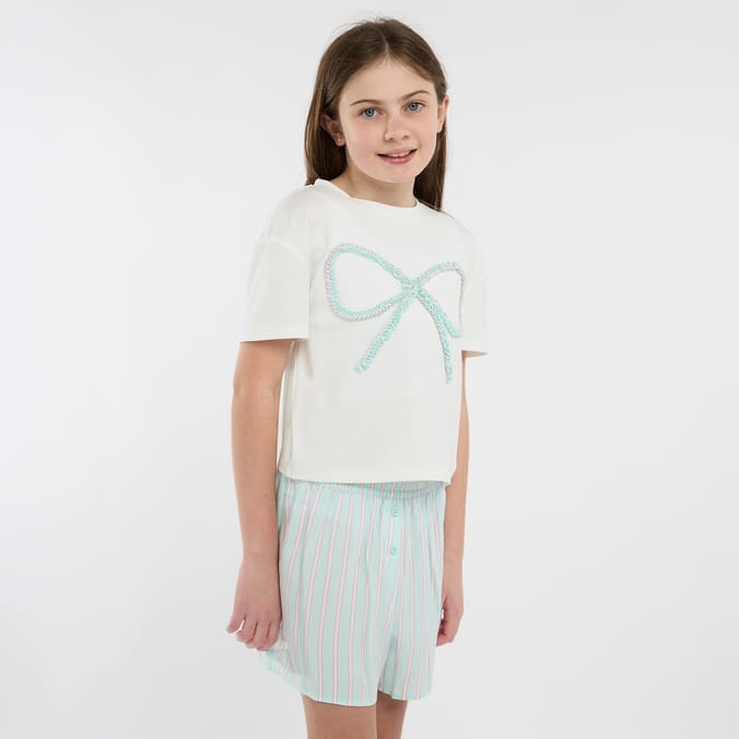 Originals Pink & Blue Bow Pyjamas