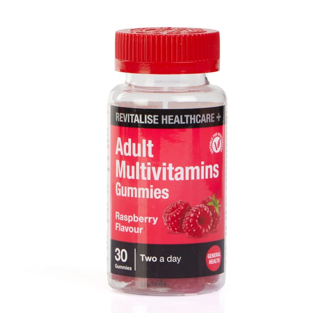 Revitalise Healthcare + Adult Vitamin Gummies 30s - Raspberry | Home ...