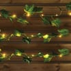 Firefly Ivy Leaf String Solar Lights