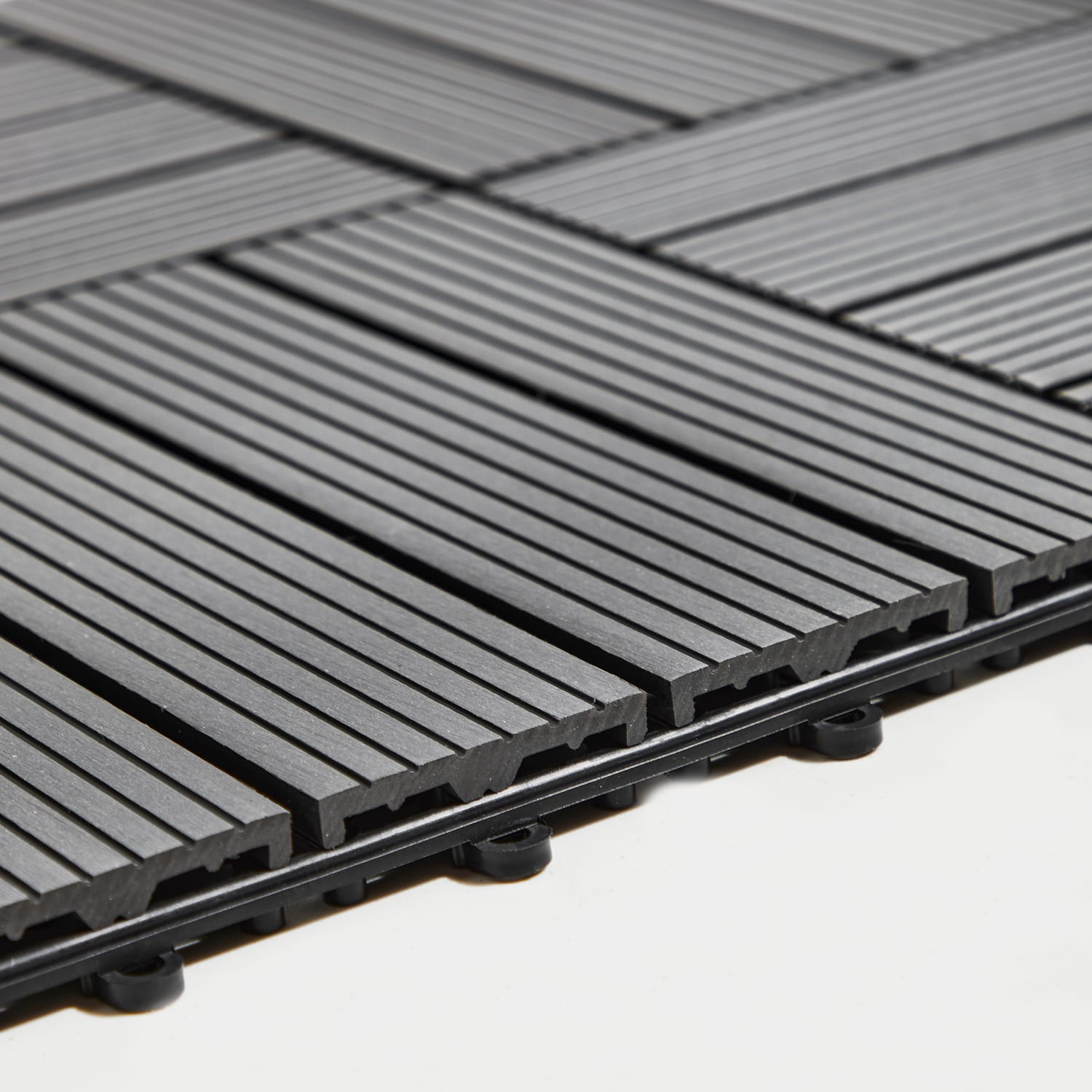 Jardin Composite Decking Tiles 4 Pack Home Bargains