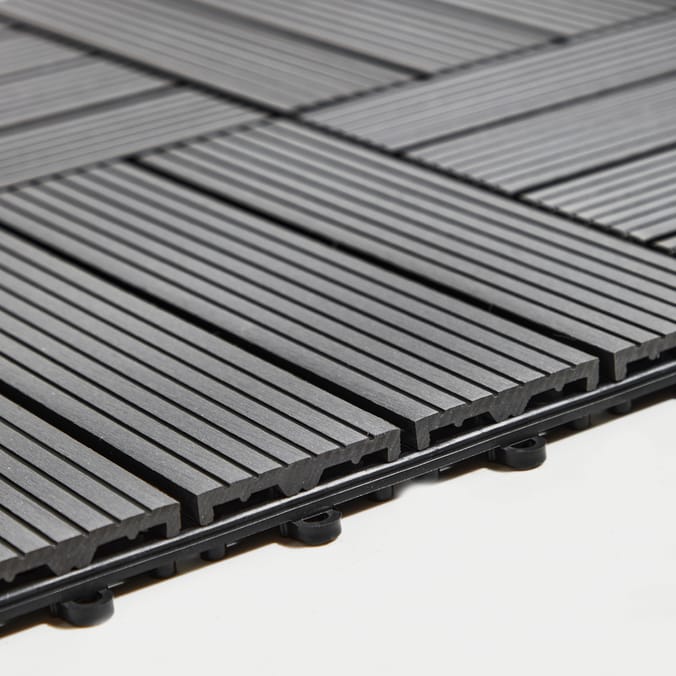 Jardin Composite Decking Tiles 4 Pack