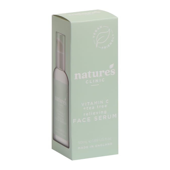 Natures Clinic Vitamin C + Tea Tree Relieving Face Serum 50ml
