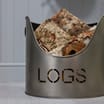 Morris Webb Co. Decorative Log Bucket