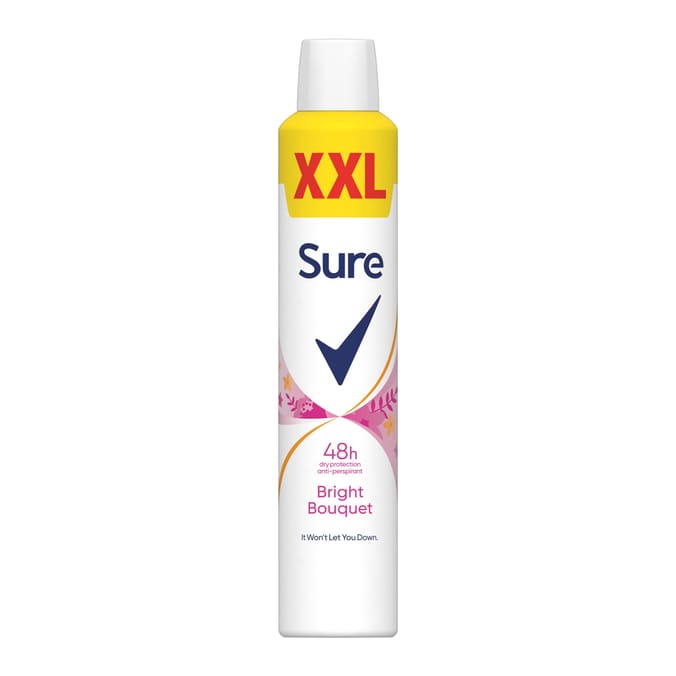 Sure Anti-Perspirant Aerosol Bright Bouquet 300ml