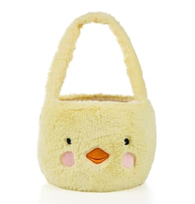 Happy Easter Plush Bag - Yellow
