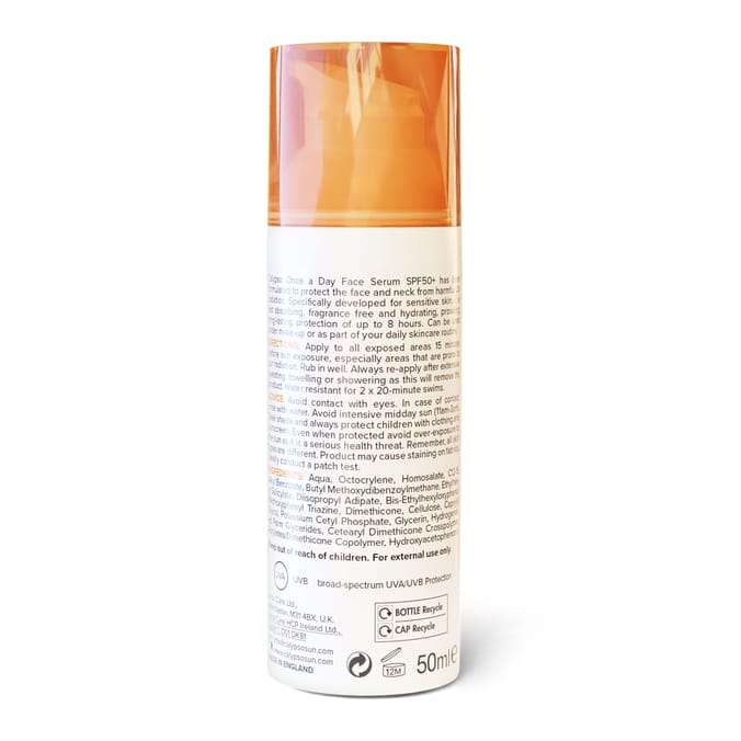 Calypso Once A Day Face Serum 50ml - SPF50+