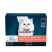 Gourmet Perle Country Medley in Jelly Wet Cat Food Pouches 12 x 85g