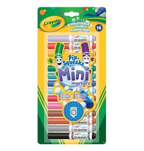 Crayola Pip Squeaks Mini Washable Markers 14 Pack