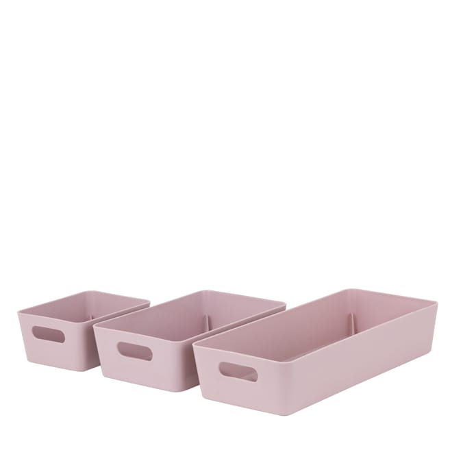 Wham Studio Slim Versatile Storage Basket Set