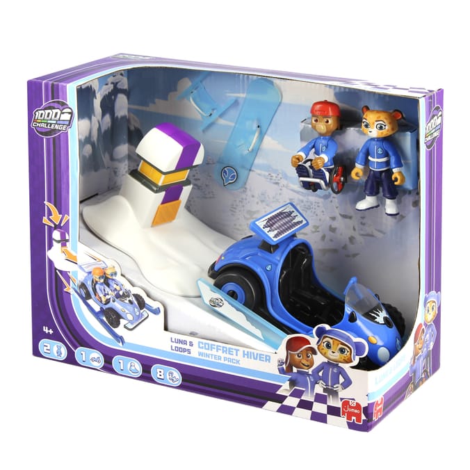 Mille Bornes Challenge Coffret Hiver Winter Pack - Luna & Loops