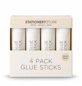 Stationery Store Glue Sticks 15g 4 Pack