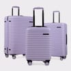 Salisburys Ibiza Hard Shell Suitcase - Lilac