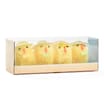 Hoppy Easter Chicks With Bonnets 4 Pack