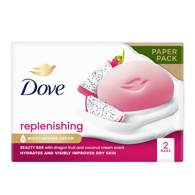 Dove Beauty Bar 2 Pack - Dragon Fruit 