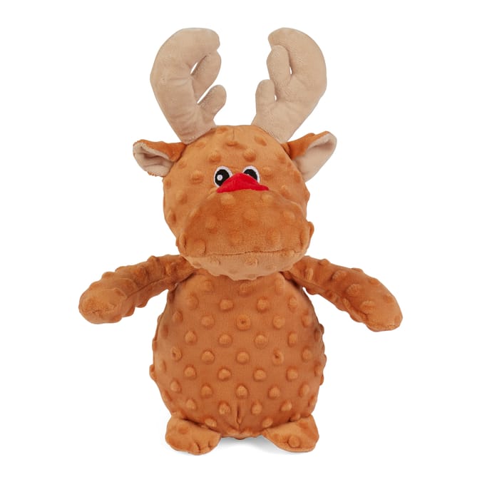 Chester's Dotty Plush Dog Toy - Reindeer