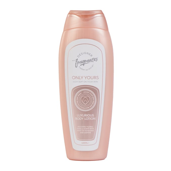 Designer Fragrances Body Lotion 400ml - Only Yours