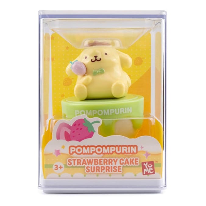 Yume Hello Kitty 50th Anniversary Strawberry Cake Surprise - Pompompurin