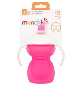 Munchkin Click Lock Trainer Cup 6m+ - Pink