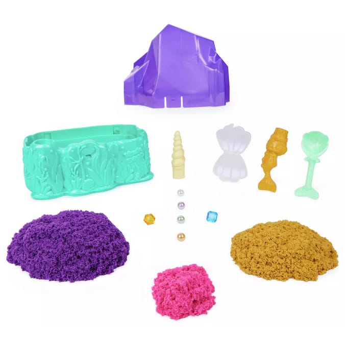 Kinetic Sand Mermaid Crystal Playset