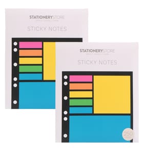 Stationery Store Sticky Notes x2