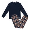 Originals Mens Navy Flannel Pyjamas