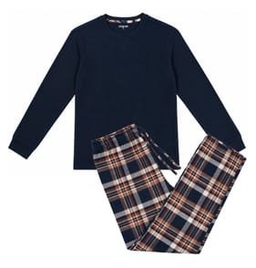 Originals Mens Navy Flannel Pyjamas