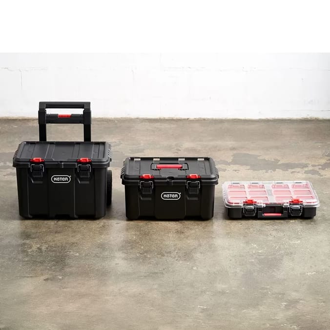 Keter Stack & Roll Tool Storage System - Graphite