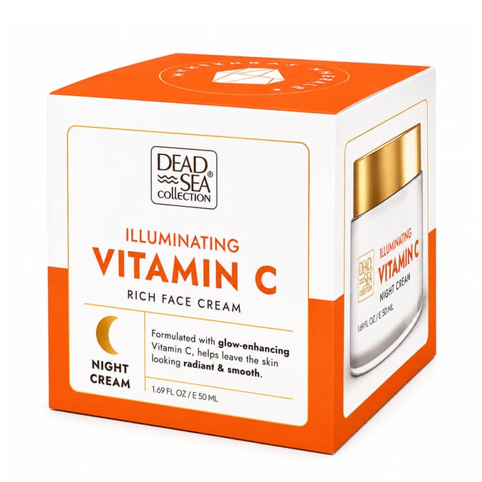 Dead Sea Collection Illuminating Vitamin C Night Cream 50ml