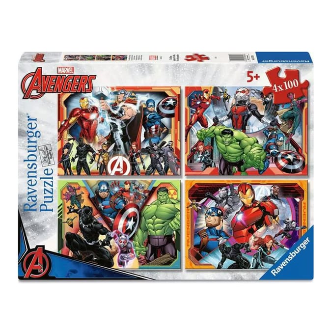 Ravensburger Marvel Avengers 4 In a Box Puzzles