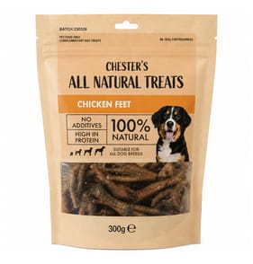 Chester's All Natural Treats Chicken Feet 300g