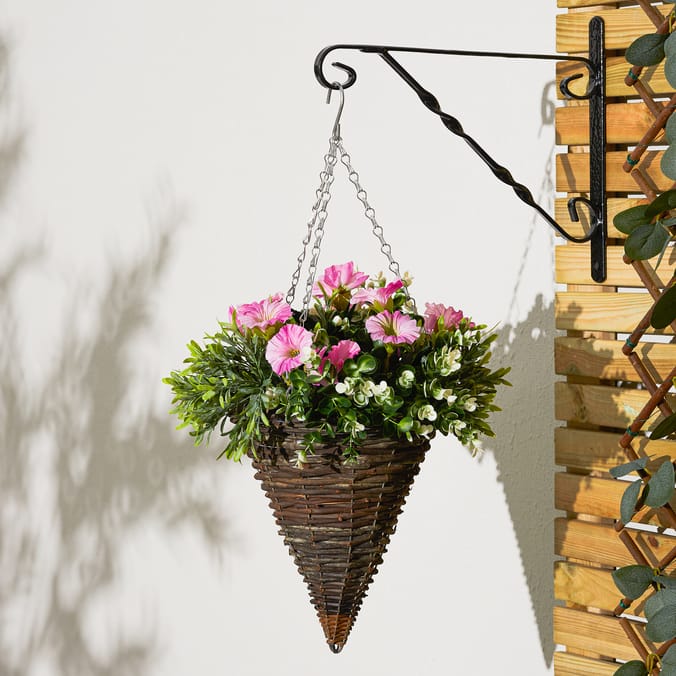 Jardin Artificial Petunia Hanging Basket