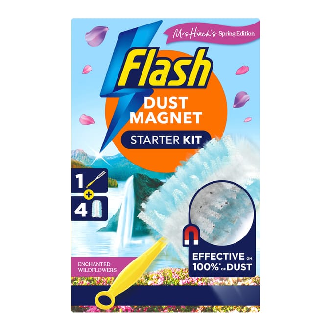 Flash Dust-Magnet Mrs Hinch's Wildflowers Duster Kit