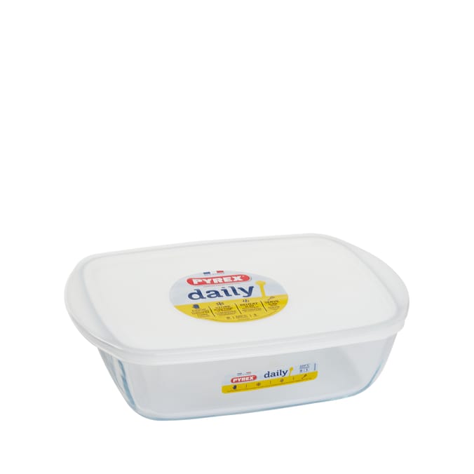Pyrex Rectangular Roaster & Lid 1.1l