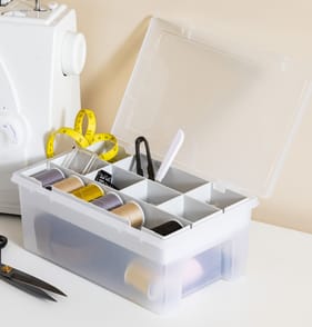  Utility 2 Tier Organiser Box