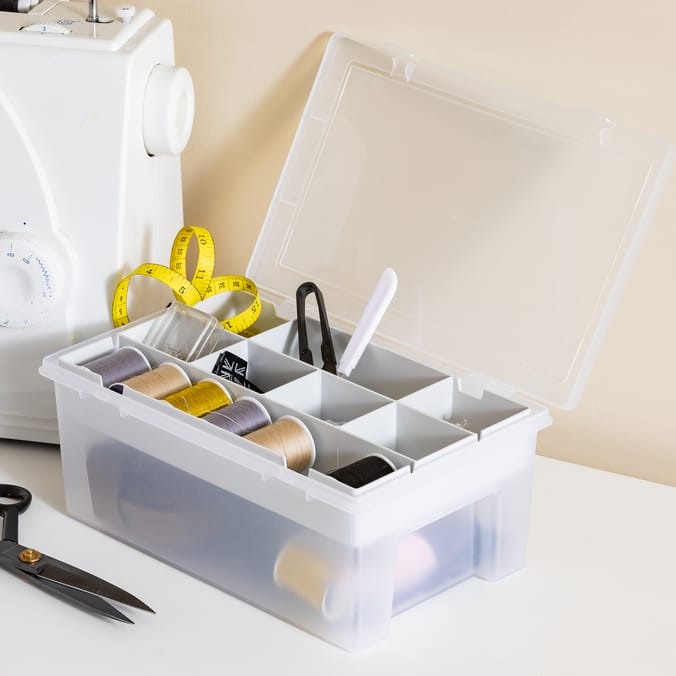 Utility 2 Tier Organiser Box