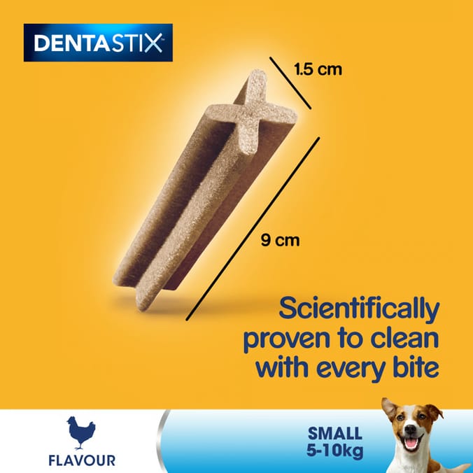 Pedigree 35 Pack Denta Stix Daily Adult Small Dog Treats 550g