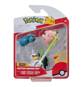  Pokémon Battle Figure 3 Pack - Beldum, Sirfetch'd & Clefairy