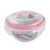 Betty Crocker 330ml Round Food Container Transparent & Red