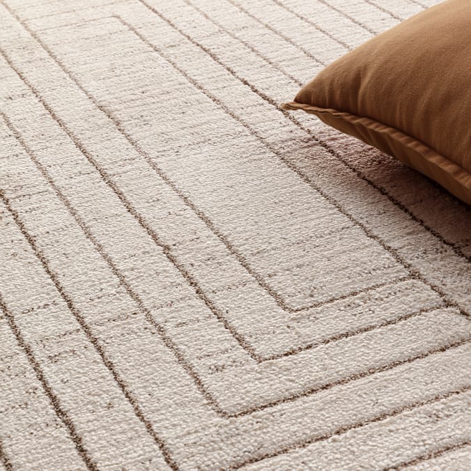 Asiatic Oslo Angles Rug OS07 - Cream/Natural