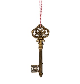 Sleigh Bells Santa's Door Key Hanging Decoration