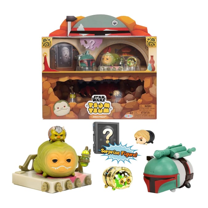 Disney Tsum Tsum Star Wars Jabba's Palace Deluxe Theme Set