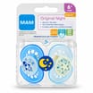 MAM Original Night Natural Rubber Soothers 2 Pack – 6+ Months