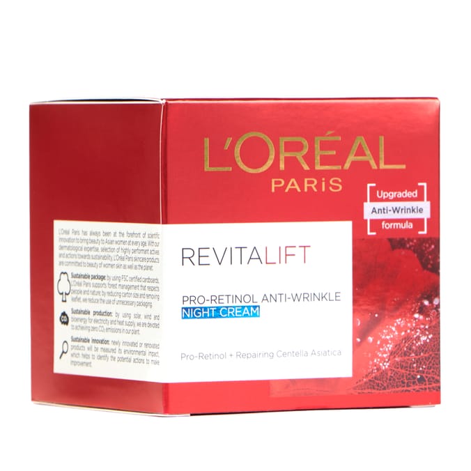 L'Oreal Revitalift Pro-Retinol Anti-Wrinkle Night Cream