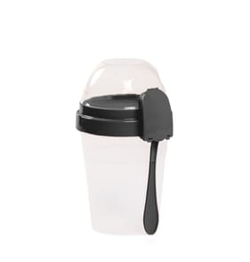 Everyday Essentials Container with Spoon - Grey