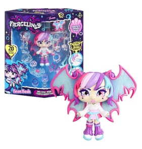 Fiercelings Deluxe Fashion Doll Keychain - Neon Bash 