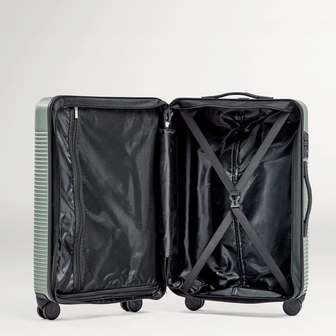 Salisburys Hard Shell Lisbon Expandable Suitcase - Green